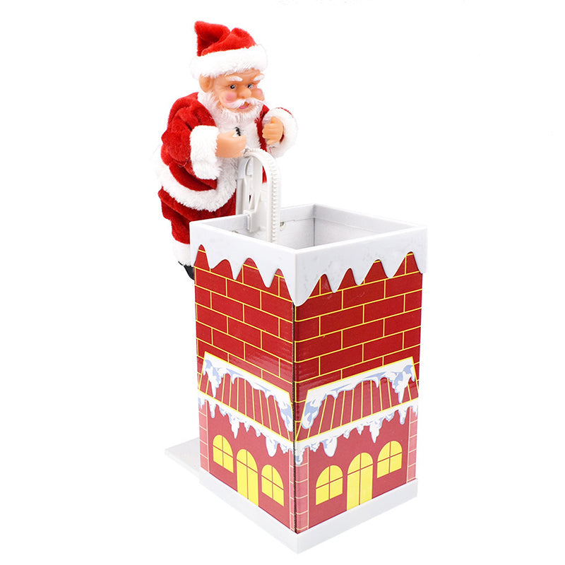 skorter | Electric Santa Claus Climbing Ladder With Music