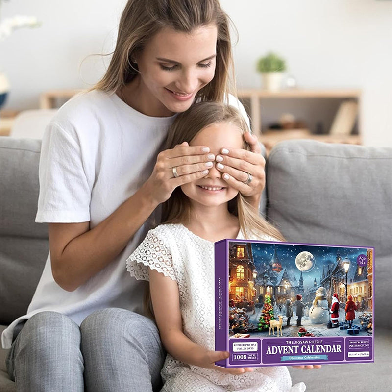 skorter | Christmas Puzzle Advent Calendar Blind Box 24 Pieces