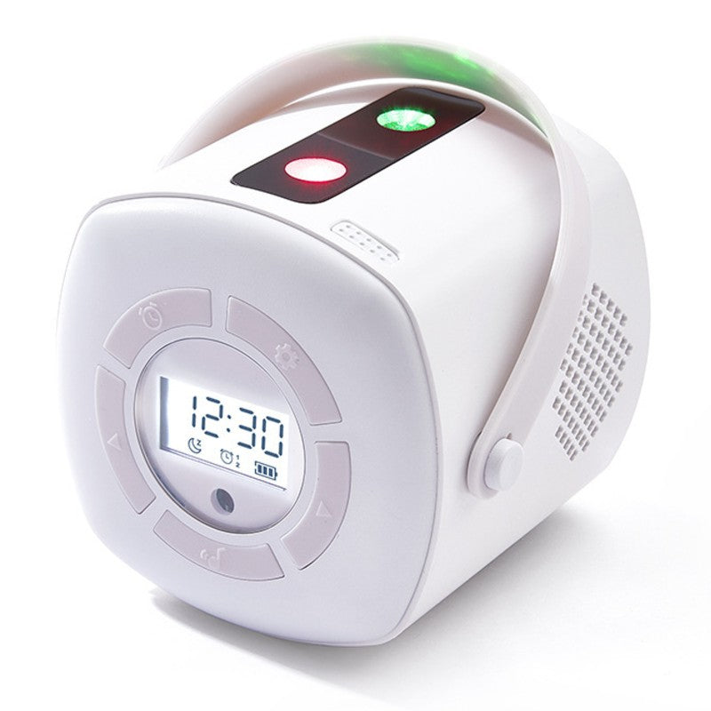 Skorter | 2-in-1 Star Galaxy Projector with Alarm Clock, for Home/Car Planetarium