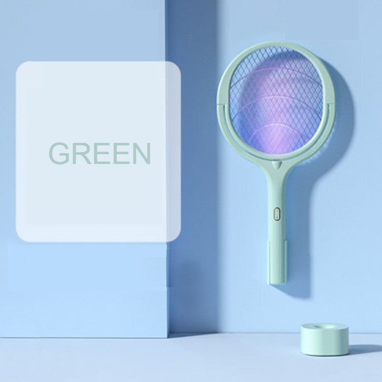 Skorter | 5 -in-1 Electric Mosquito Killer Flyswatter. with 90° Rotatable Design & Mosquito Light Trap, for Mosquitoes, Flies, Bugs & More