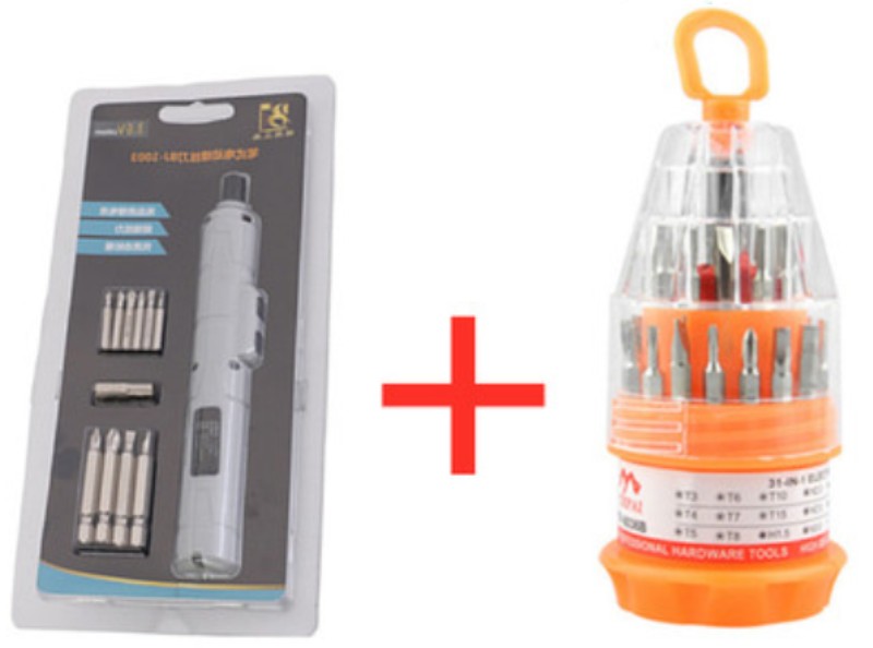 Skorter | Rechargeable 3.6V Cordless Screwdriver, with Auto & Manual Mode, Smart Electronic Security Chip & Powerful Motor, for Home & Office