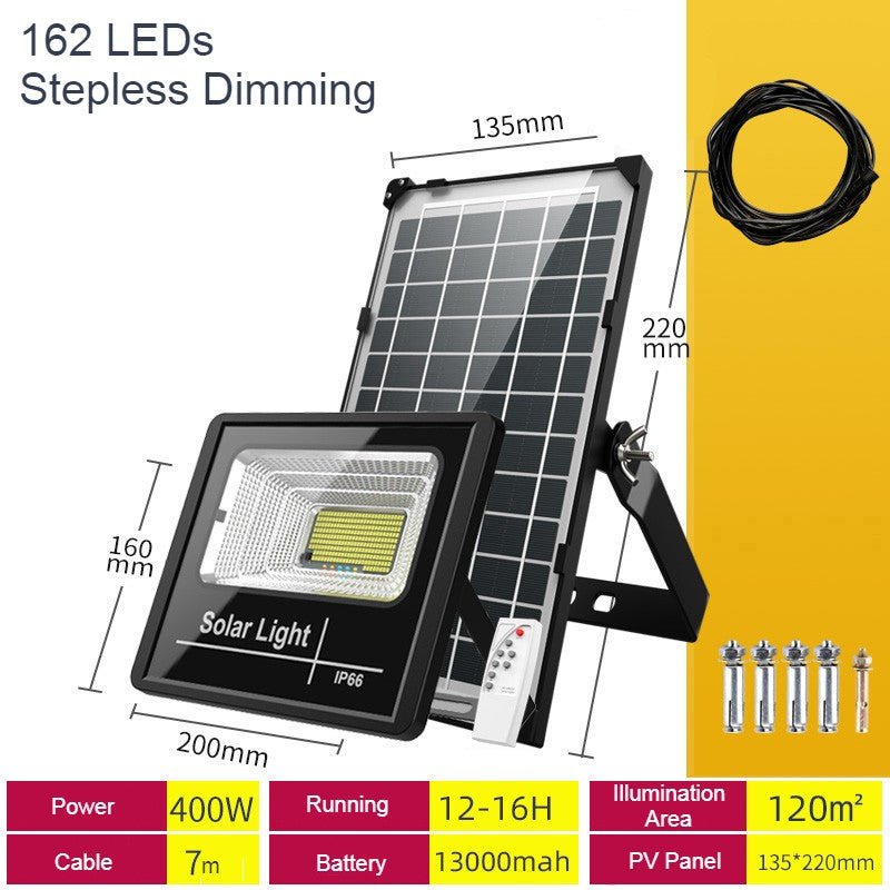 Skorter | Outdoor Solar Light, with Remote Control, 7 Modes & IP66 Waterproof, for Your Garden, Yard, Pathway, Driveway & Home