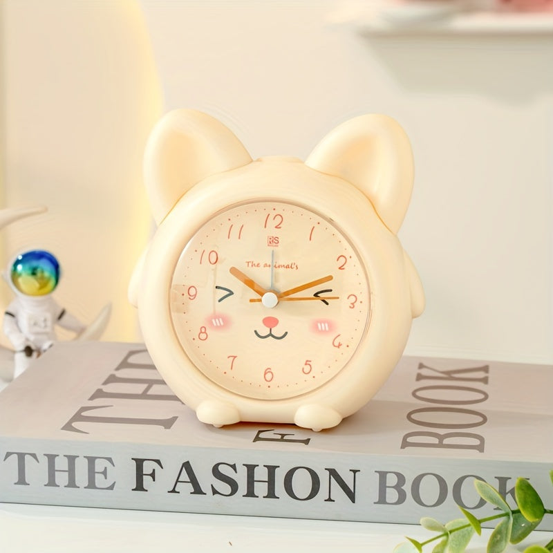 Skorter | KittyGlow - Cute Cat Cartoon Alarm Clock with Light