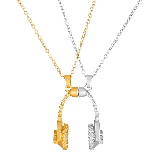 Skorter | I love you Best Friends / Couple Necklace Jewelry Puzzle Necklace