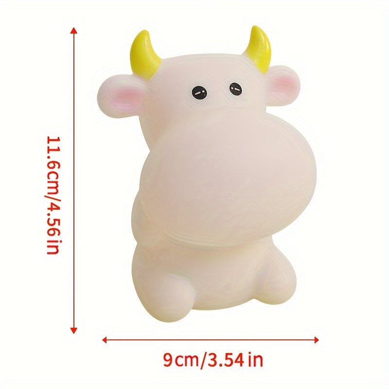 Skorter | CowGlow - Sweet Cow Night Light with Battery Operation for Children's Room Decoration