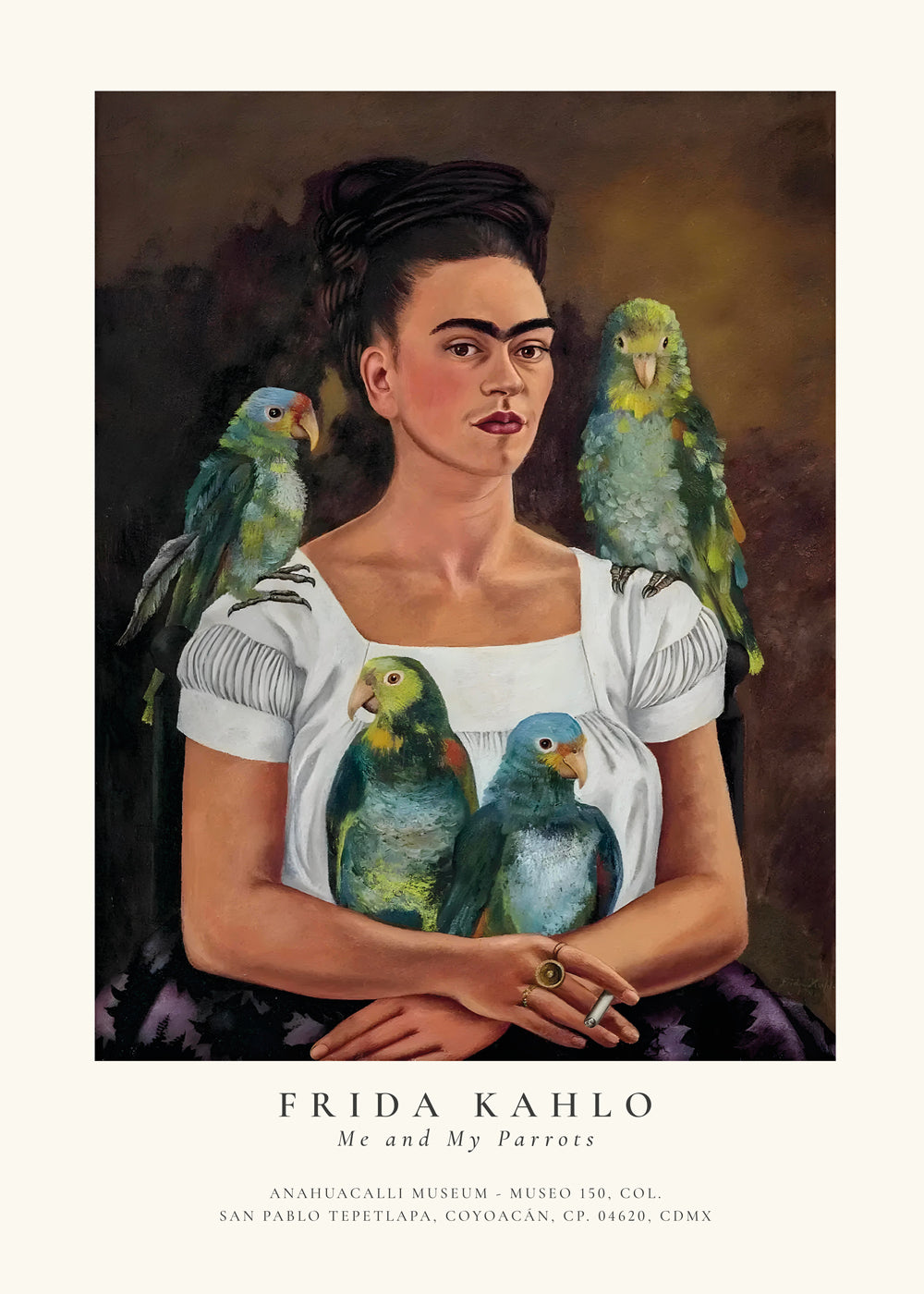 Skorter | Frida Kahlo, Me and My Parrots