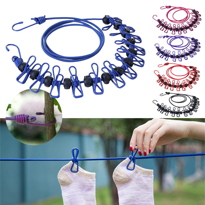 skorter | Portable Elastic Travel Clothes Rack