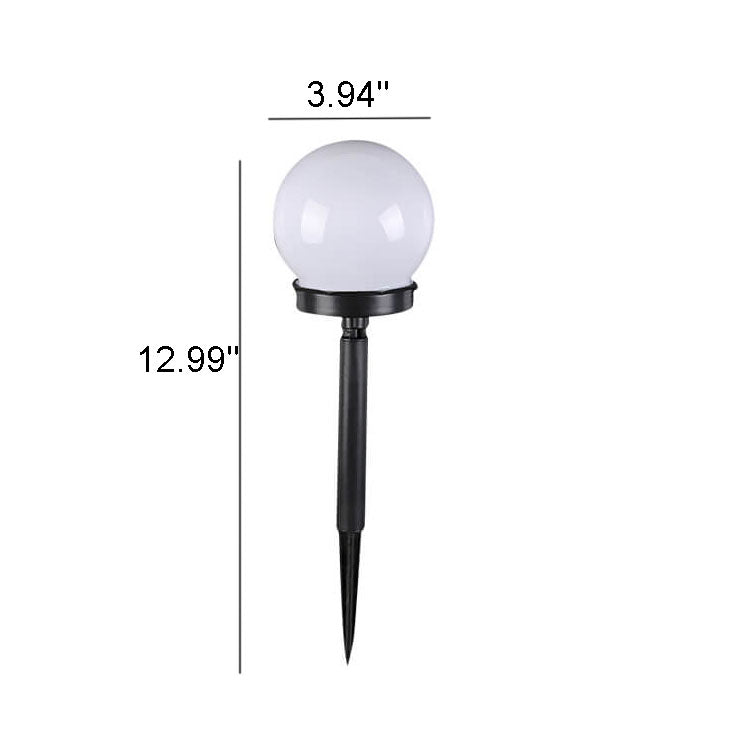 Skorter | Solar Round Ball LED Outdoor Lawn Decorative Ground Stake Light