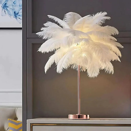 Skorter | LumaPalm Feather Palm Tree Lamp