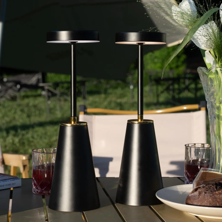 Skorter | LumiGlow Rechargeable Wireless Table Lamp – Elegant & Modern Lighting