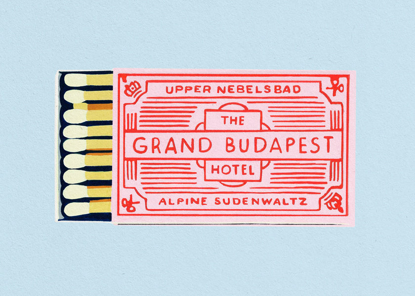 Skorter | Grand Budapest Hotel Poster - Studio Mandariini