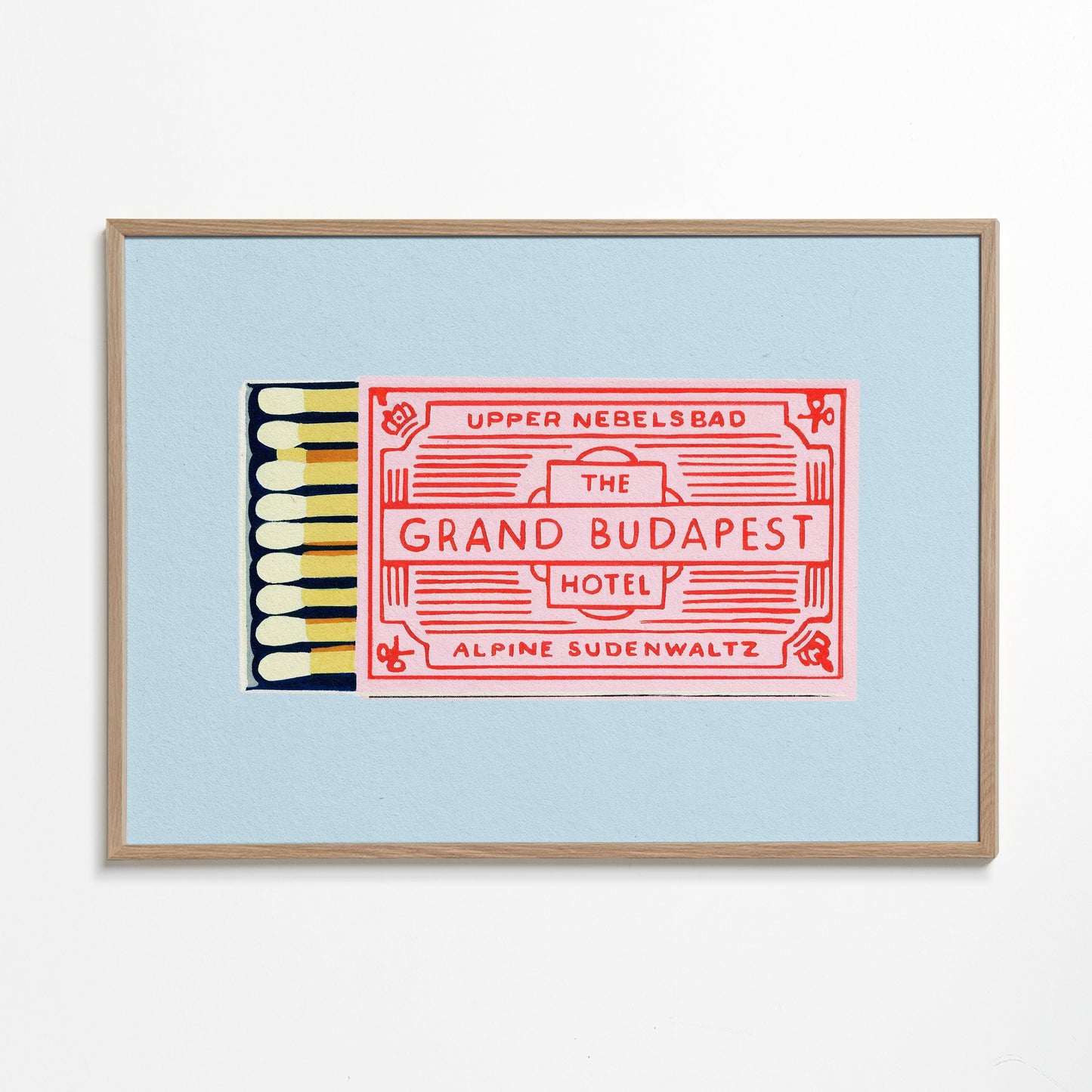 Skorter | Grand Budapest Hotel Poster - Studio Mandariini