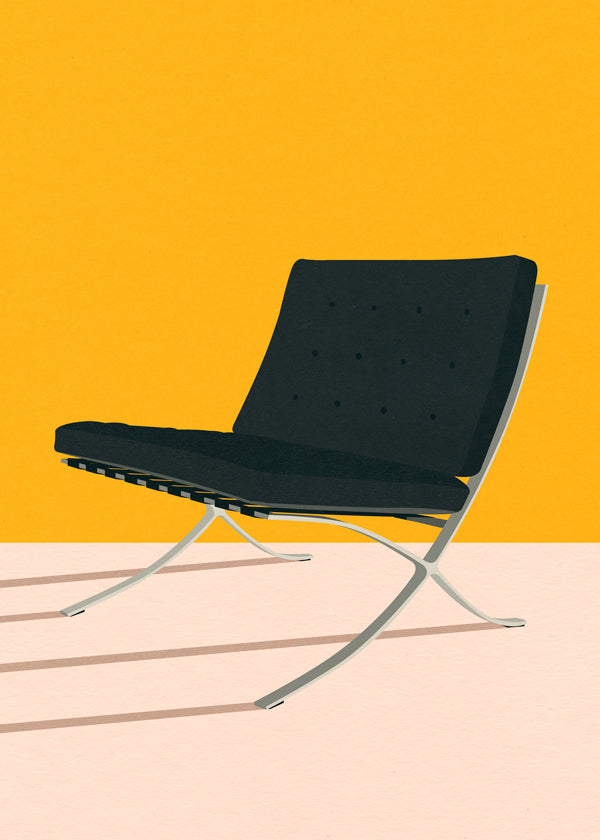 Skorter | Barcelona Chair By Mies Van Der Rohe - Rosi Feist