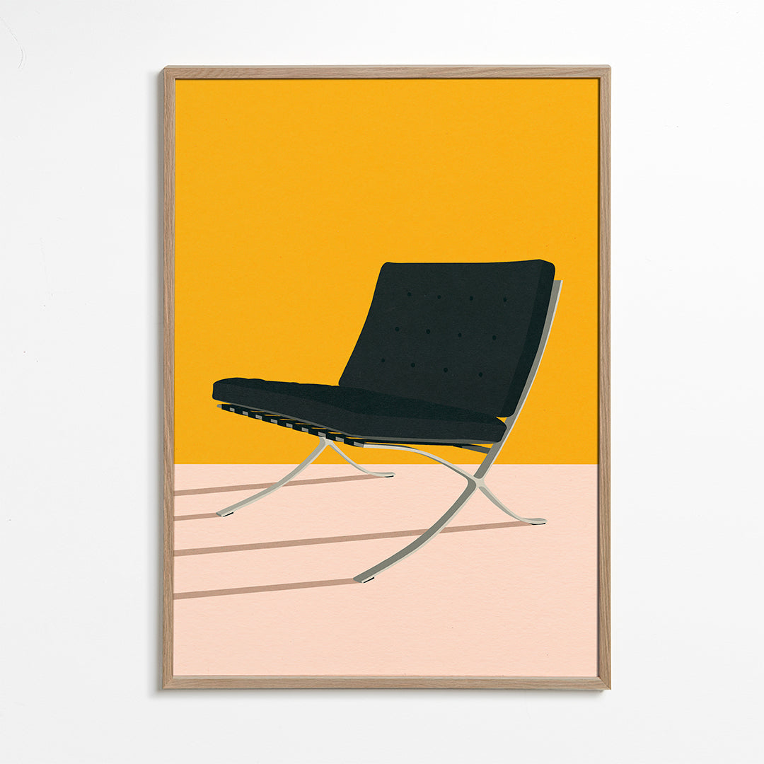 Skorter | Barcelona Chair By Mies Van Der Rohe - Rosi Feist