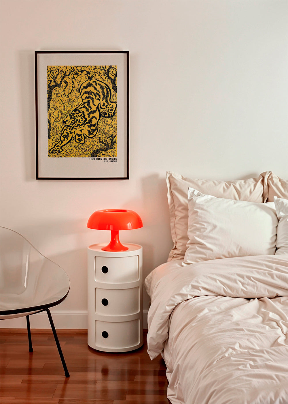 Skorter | Tiger In The Jungle Poster - Paul Ranson