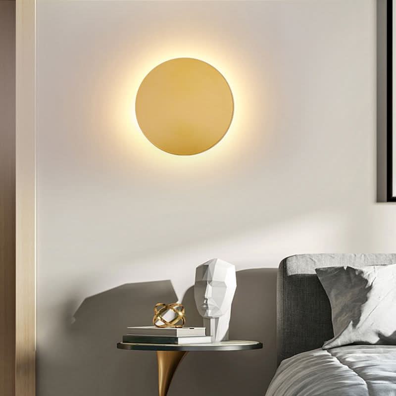 Skorter | GlowNight Metal Round LED Wall Light