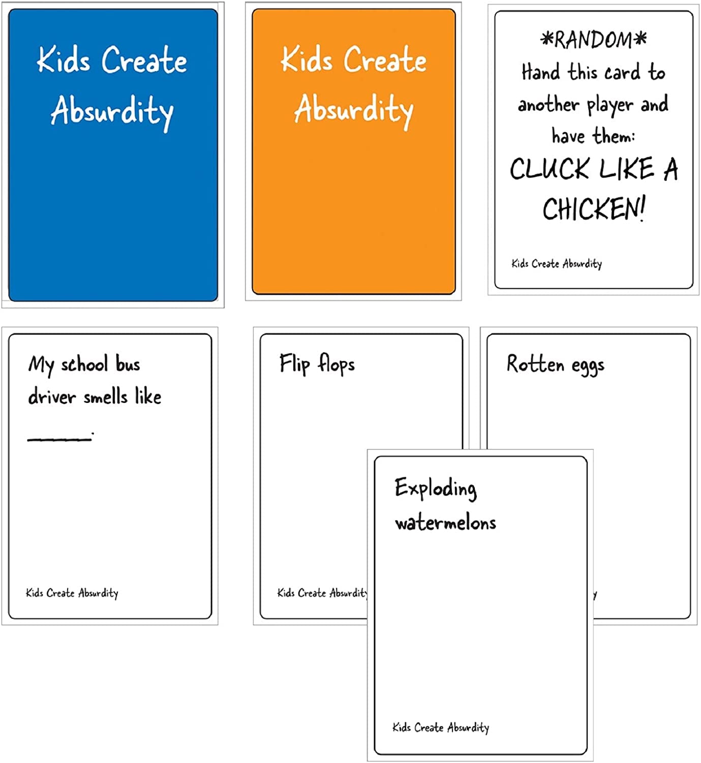 Skorter | Kids Create Absurdity: Fun Card Game for Family Evenings - A Fun Fill In Empty Card Game - Travel Tips Summer Camping Boys Girls