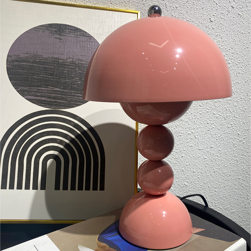 Skorter | Modern Luxury Table Lamp made of Green Pumpkin Ceramic with 1 Light – Ideal for Night/Living Room/Bedroom/Office