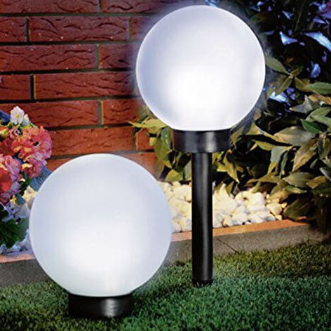 Skorter | Solar Round Ball LED Outdoor Lawn Decorative Ground Stake Light