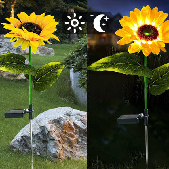 Skorter | Solar Sunflower LED Outdoor Lawn Decorative Ground Stake Light