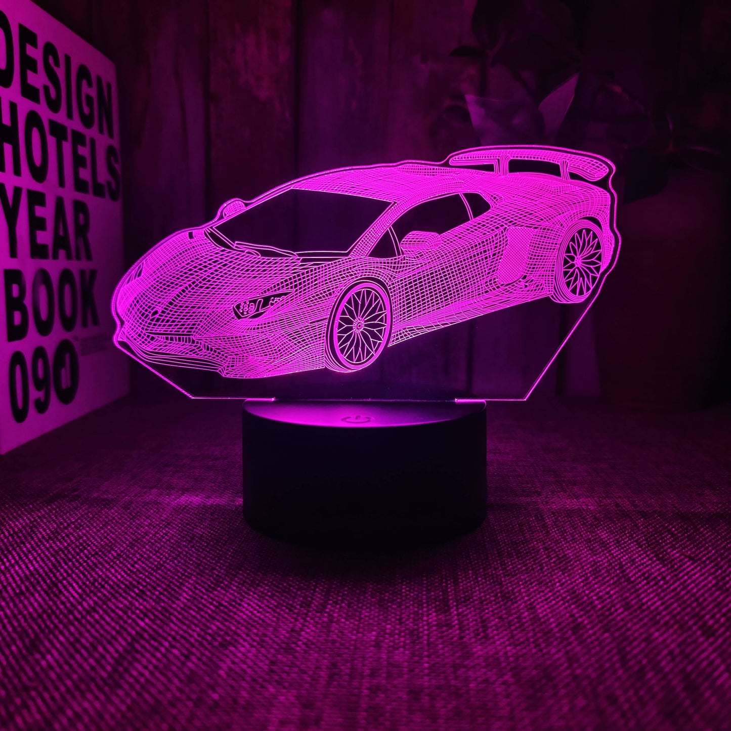 Skorter | AutoLamp - 3D Sports Car Night Light with Touch Control and USB