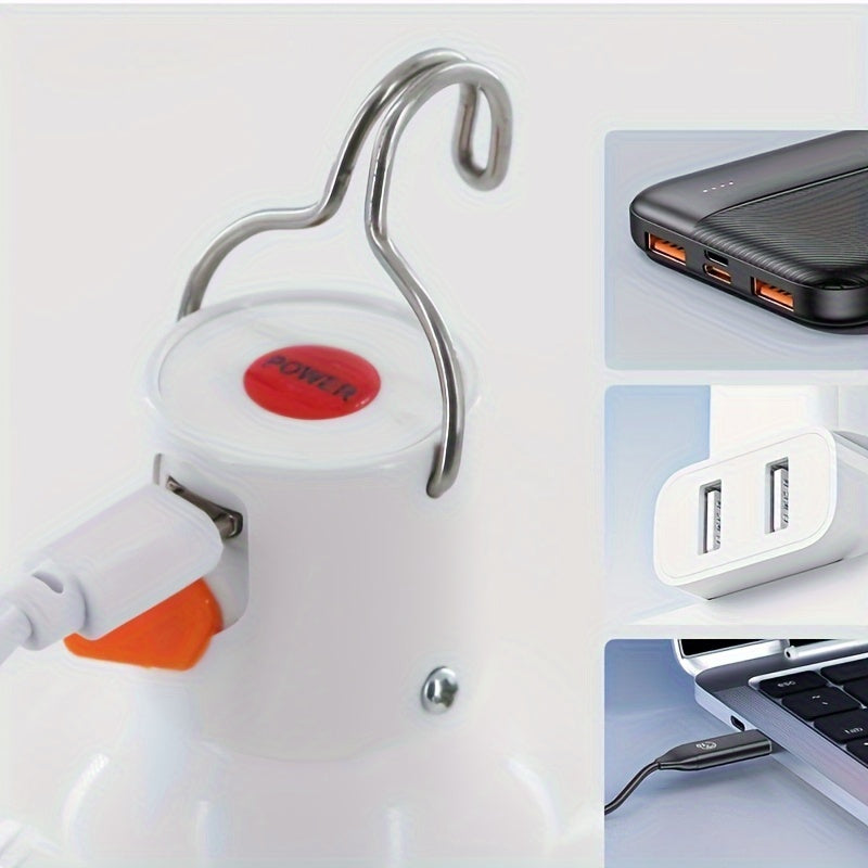 Skorter | PowerGlow LED Lamp – Rechargeable USB lamp with Lithium battery and ABS Housing