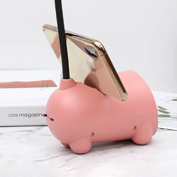 Skorter | BunnyGlow Creative LED Touch Lamp with Pen Holder | USB Charging Function | Desk Lamp | Children's Room Decor