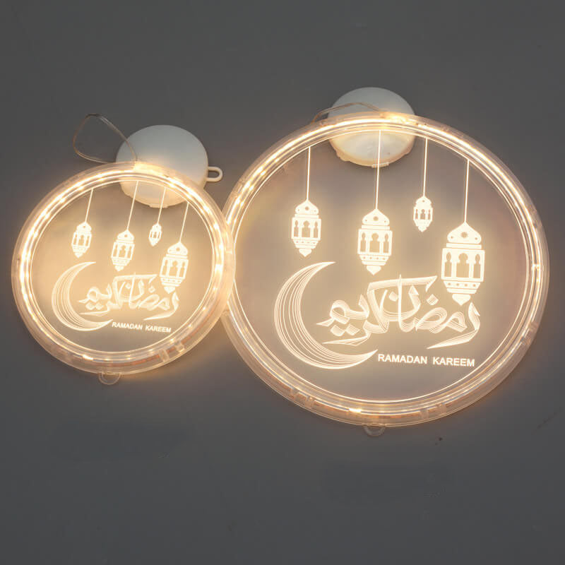 Skorter | Eid Ramadan Moon Castle LED Decorative Window Light