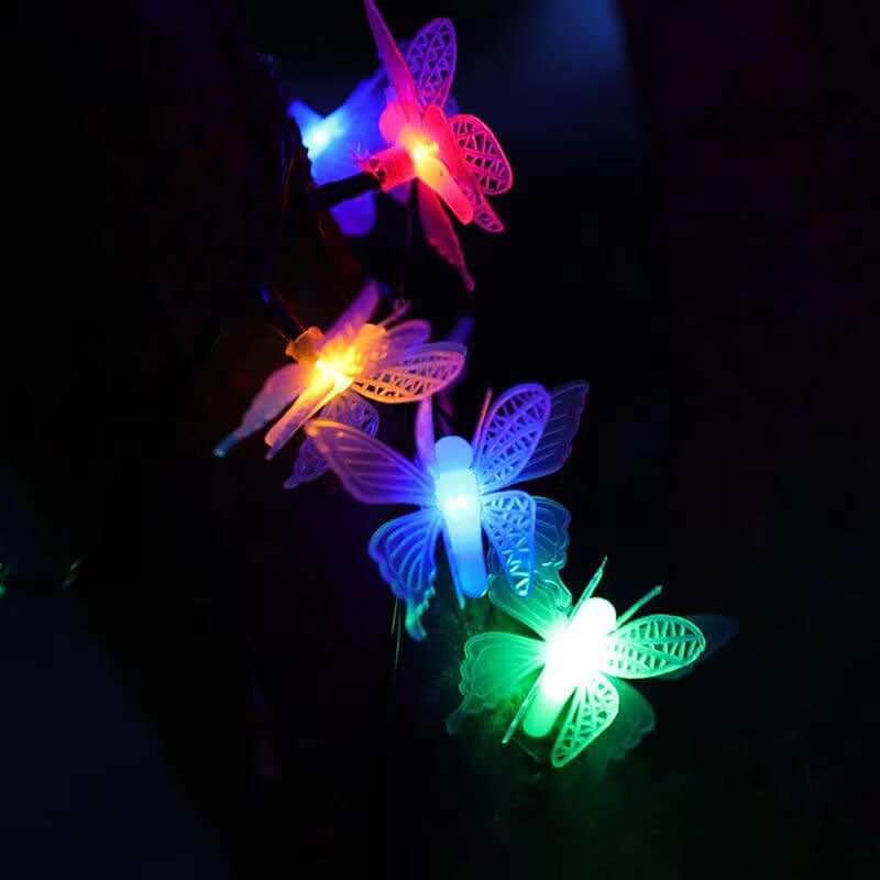 Skorter | Luminelle LED String Lights | Butterfly Design | For Garden, Balcony & Terrace | Outdoor Decor