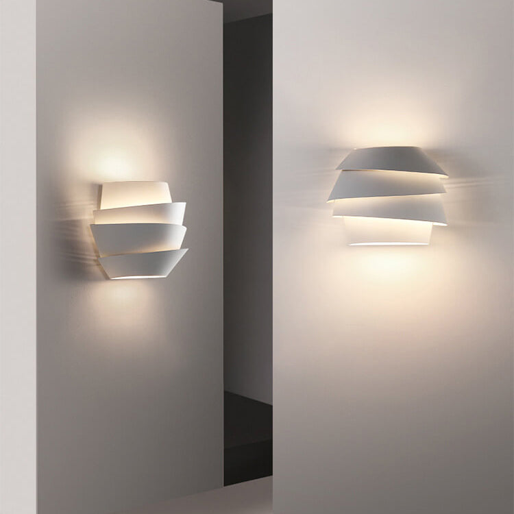 Skorter | NordGlow Dual Light Wall Sconce – Scandinavian Style Iron Wall Lamp for Modern Interiors