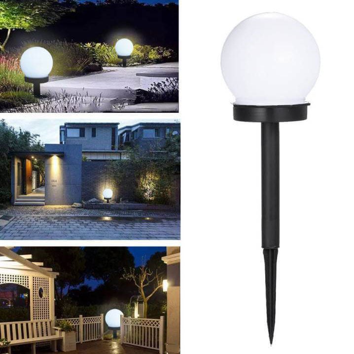 Skorter | Solar Round Ball LED Outdoor Lawn Decorative Ground Stake Light