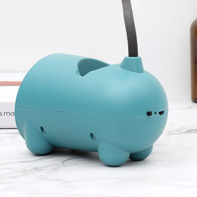 Skorter | BunnyGlow Creative LED Touch Lamp with Pen Holder | USB Charging Function | Desk Lamp | Children's Room Decor