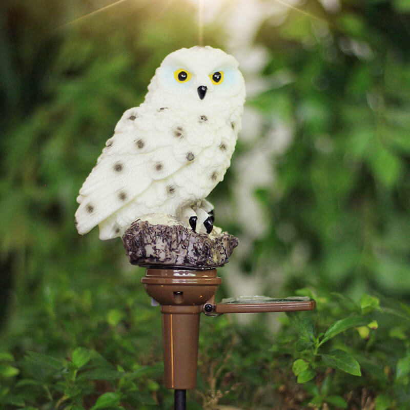 Skorter | Solar Owl LED Outdoor waterproof decorative lawn ground light