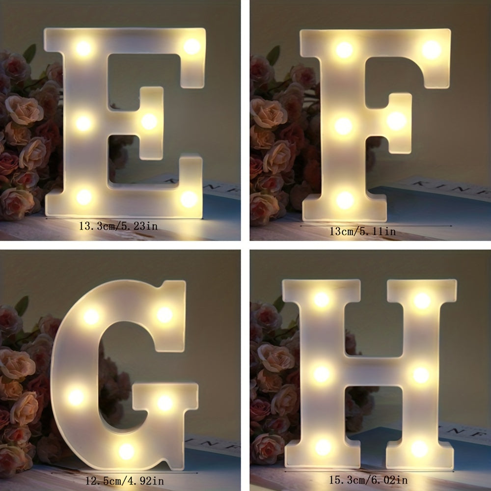 Skorter | AlphaGlow - LED Decorative Letter Light with Battery Operation