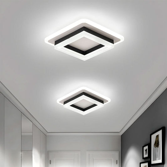 Skorter | Square LED Ceiling Light for Modern Interiors