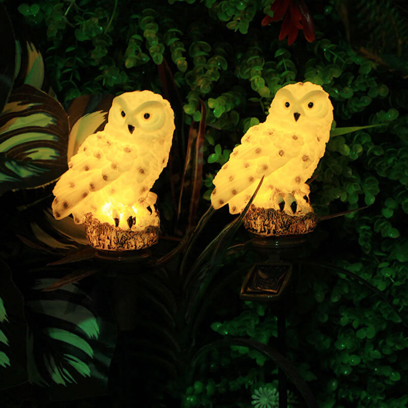 Skorter | Solar Owl LED Outdoor waterproof decorative lawn ground light