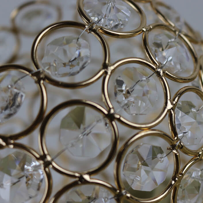 Skorter | European Luxury Crystal Ball 1-Light Art Table Lamp