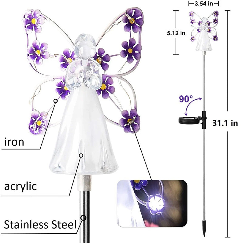 skorter | Waterproof Solar Angel Lights