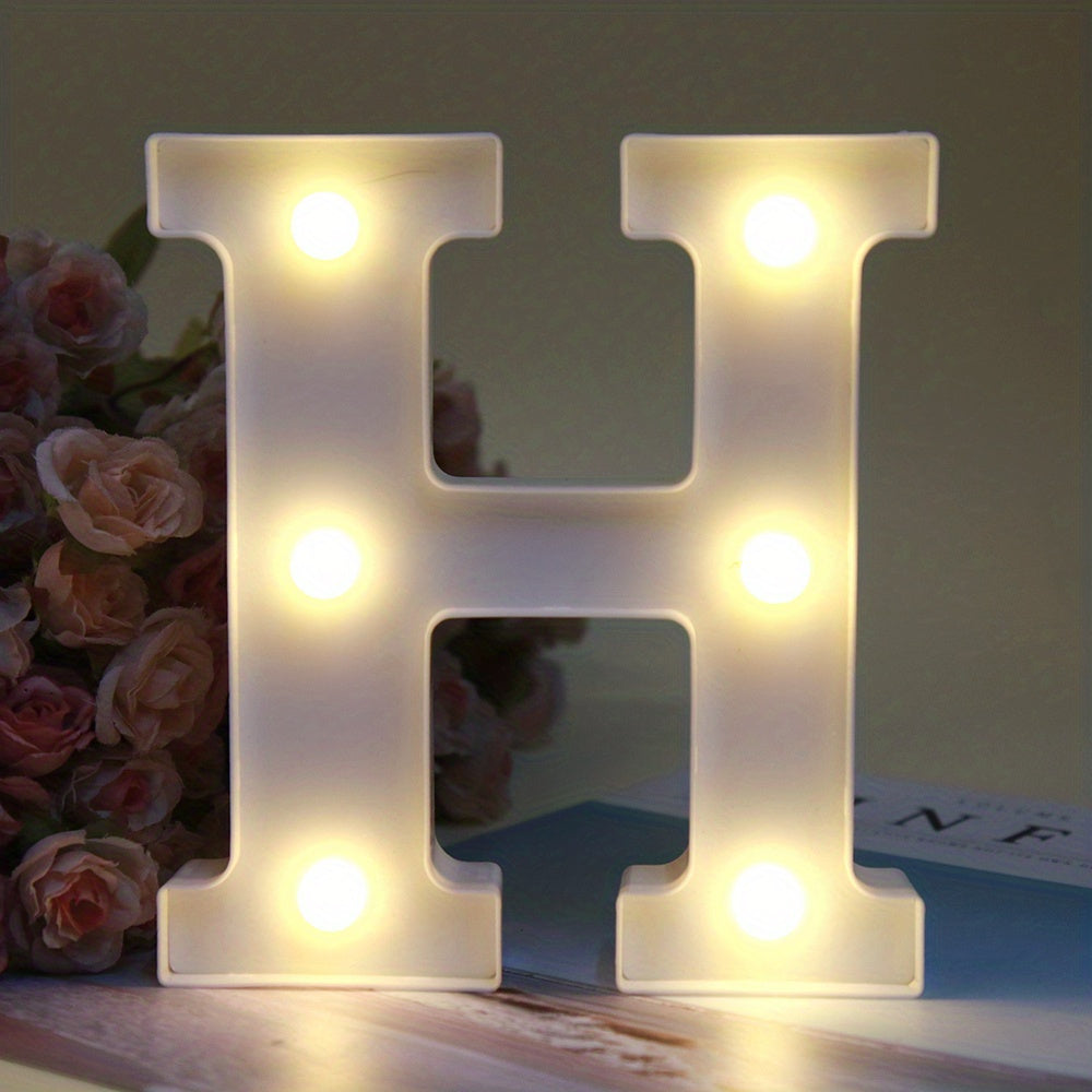 Skorter | AlphaGlow - LED Decorative Letter Light with Battery Operation