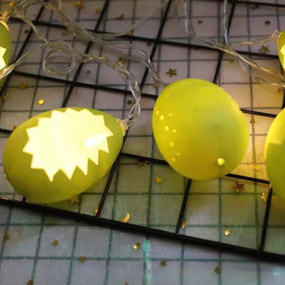 Skorter | Easter broken egg string LED decorative lights