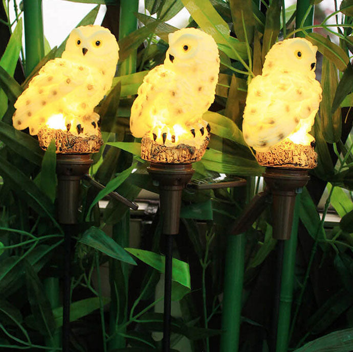 Skorter | Solar Owl LED Outdoor waterproof decorative lawn ground light