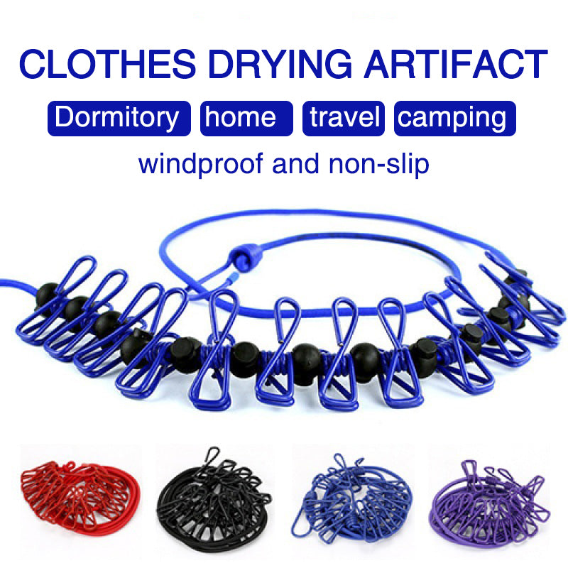 skorter | Portable Elastic Travel Clothes Rack