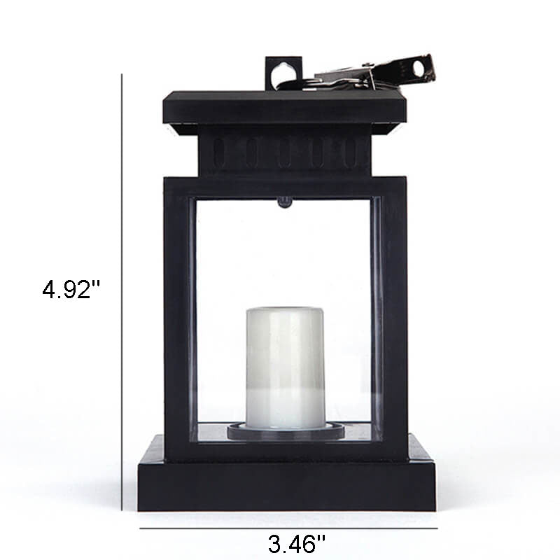 Skorter | Solar LED Candle Light Square Lantern Outdoor Light