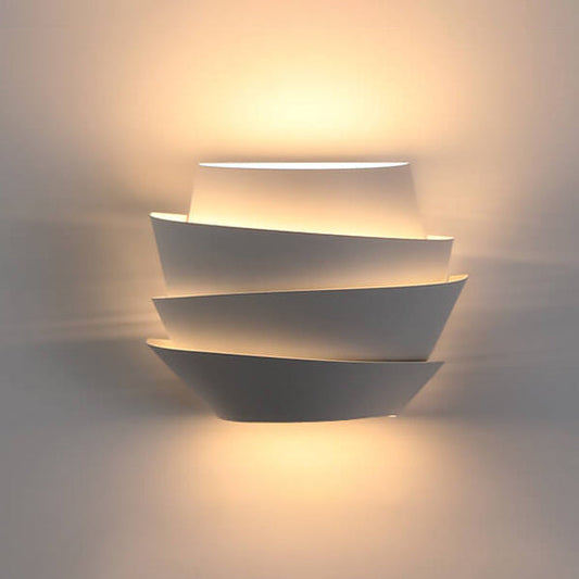 Skorter | NordGlow Dual Light Wall Sconce – Scandinavian Style Iron Wall Lamp for Modern Interiors