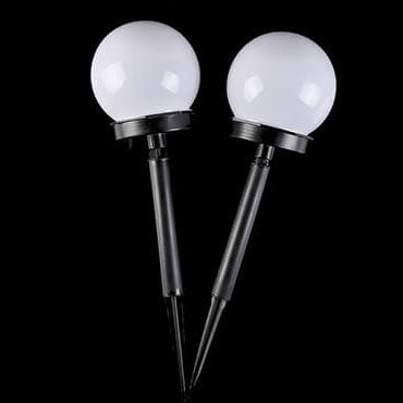 Skorter | Solar Round Ball LED Outdoor Lawn Decorative Ground Stake Light
