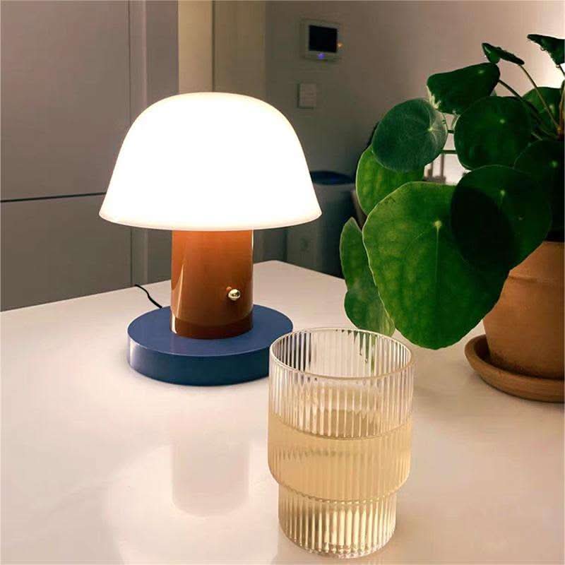 Skorter | LED Mushroom Touch Table Lamp – Battery Powered