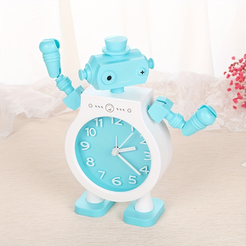Skorter | TimeBuddy - Cartoon Robot Alarm Clock with Sleep Timer and Alarm