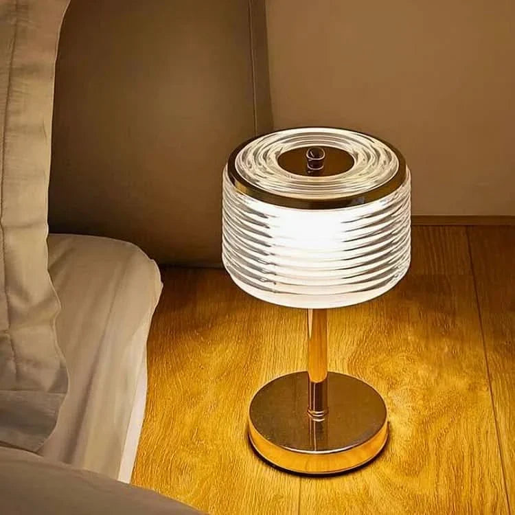 Skorter | LED Ring Table Lamp with Multi-Layer Shade