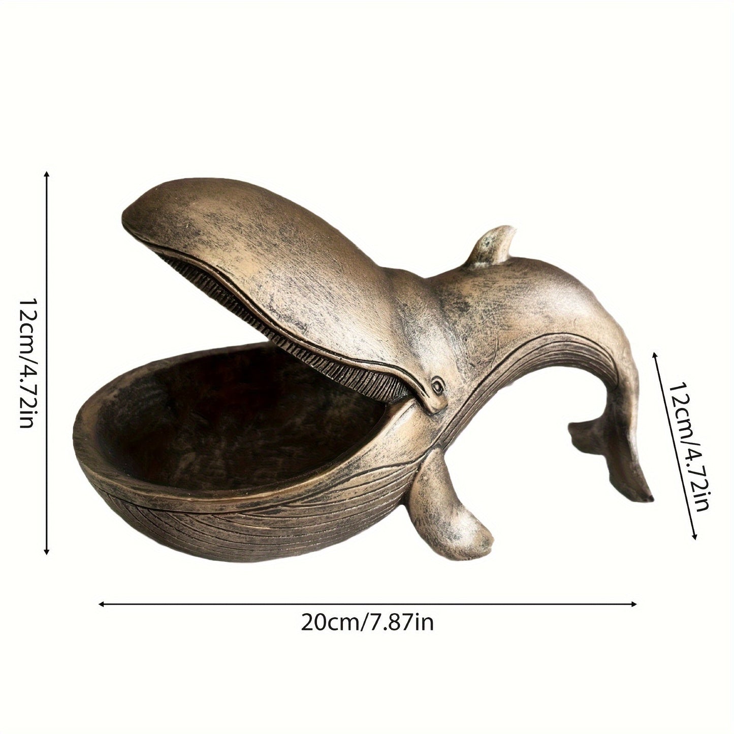 Skorter | WhaleDecor - Whale Sculpture Candy Plate & Storage Box