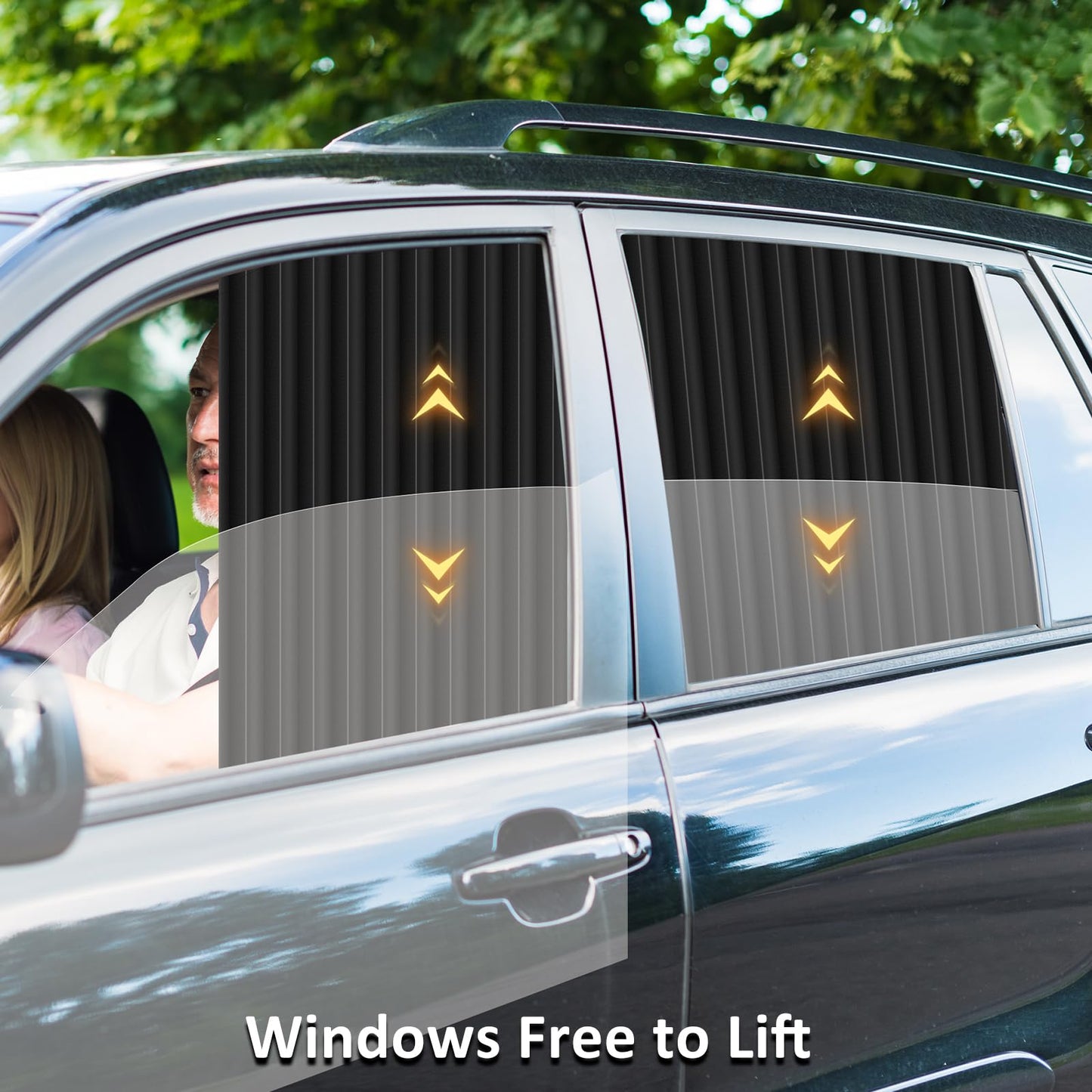 Skorter | Universal Fit Magnetic Car Side Window Privacy Sunshade